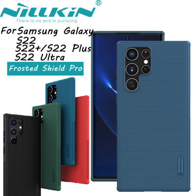 Nillkin เคสกันกระแทก Pro,สำหรับ Samsung S22 Ultra Case Samsung S22 Plus S22 + Case Samsung S22Ultra เคสโทรศัพท์ PC แข็งฝาหลัง