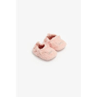 รองเท้าเด็กอ่อน Mothercare pink cat slippers ZA736