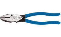 Klein Tools D2000-9NECR Linemans Pliers with Crimping, High-Leverage Streamline Design with Induction Hardened Knives and Knurled Jaws