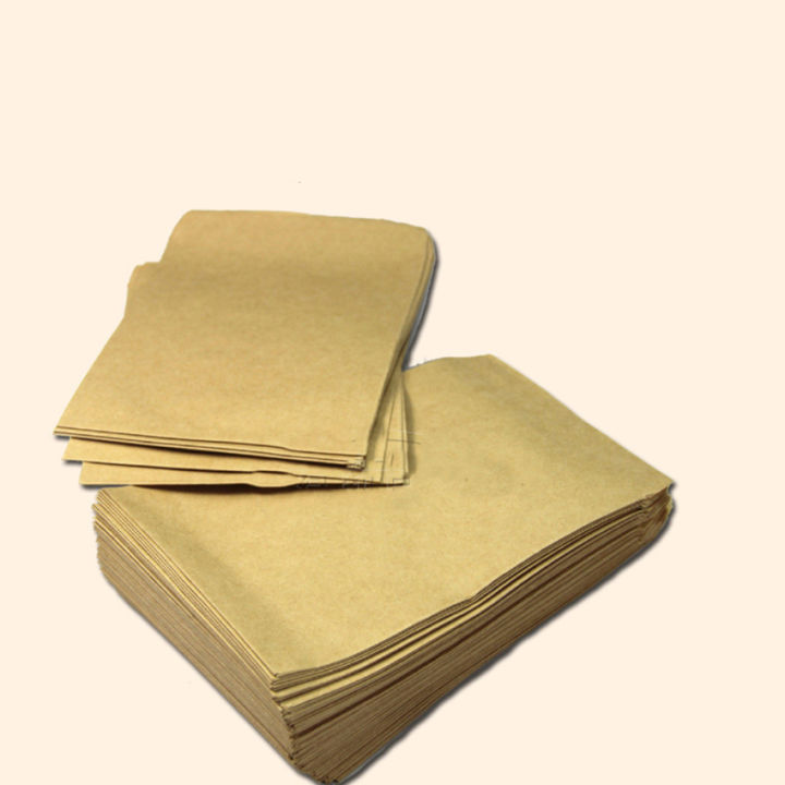 ถุงใส่ซองจดหมายป้องกันกระดาษคราฟท์100ชิ้น-ซองจดหมายขนาดเล็กใช้ซ้ำได้สำหรับสวนที่บ้านกระเป๋าใส่ของขายส่ง