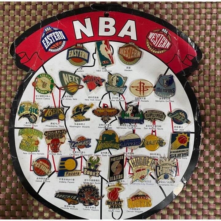 VINTAGE NBA PINS - FOR CAPS JACKETS AND BAGS | Lazada PH