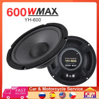 6นิ้วรถ HiFi Coaxial ลำโพง2-Way Auto ประตูเพลงสเตอริโอ Full Range ลำโพงซับวูฟเฟอร์รถอุปกรณ์เสริม