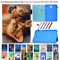 Funda for Samsung Galaxy Tab A A6 10.1 2016 Case SM T580 T585 Tablet Cute Kids Animal Cover for Samsung Galaxy Tab A6 Case Coque