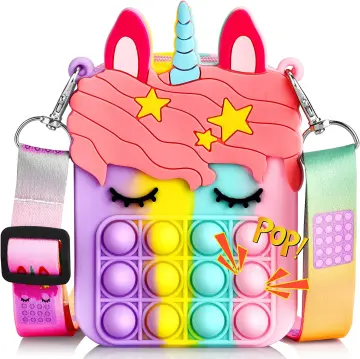 The New York Doll Collection Fidget Pop It Purse for Girls