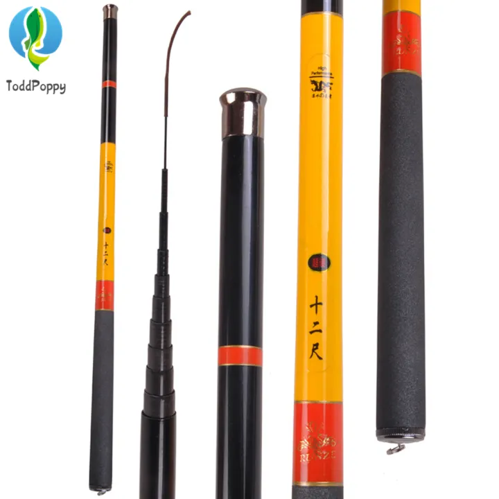 TPY Pocket Fishing Rod Carbon Super Hard Fishing Rod 1.8m Rod Fishing