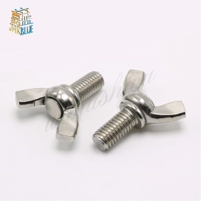 ☂▪ 10pcs/lot M3 M4 M5 M6 M8 M10xL Stainless Steel Butterfly bolt Wing screw Claw bolt