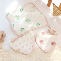 【DT】hot！ Baby Bib Soft Cotton Newborn Bibs Infant Scarf Drooling Teething Saliva Kids Toddler Burp