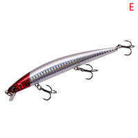 YUETING 13ซม.15กรัมปลายาวใหญ่ Mino TOP Fishing lures เหยื่อแข็งสำหรับตกปลาเกียร์