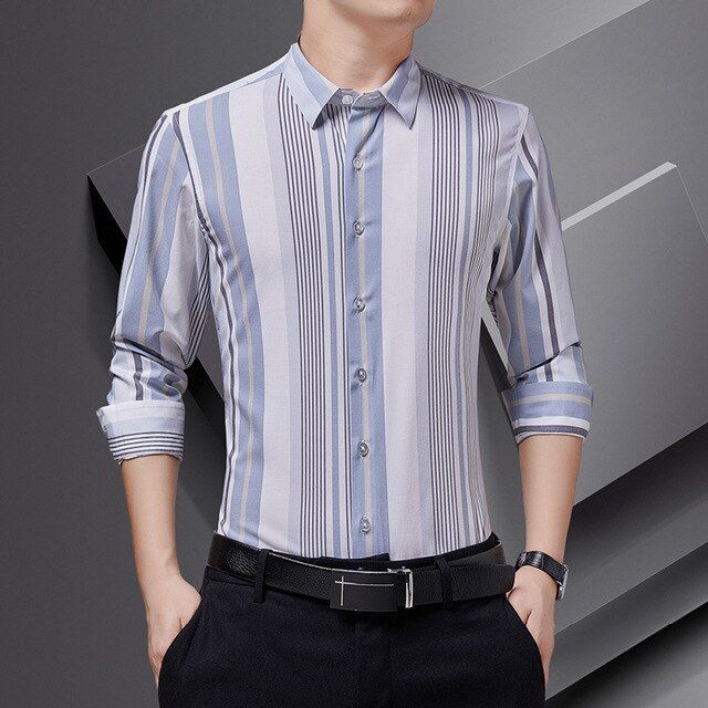 zzooi-browon-fashion-shirts-for-men-patchwork-slim-fit-long-sleeve-men-shirts-turn-down-collar-casual-business-work-dress-shirts-men
