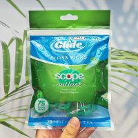 ไหมขัดฟัน ออรัลบี ไกลด์ Glide Scope Outlast  75, 150 Floss Picks (Oral-B®)