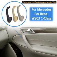 อุปกรณ์เสริมภายในรถด้านหน้าซ้ายขวาที่จับแบบดึงที่จับสำหรับ Mercedes Benz W203 2000-2007