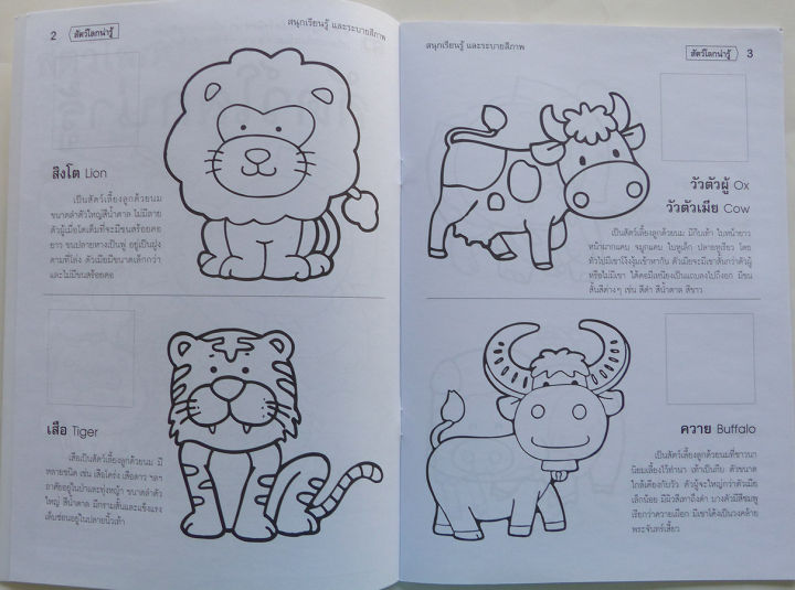 หนังสือเด็ก-สนุกกับการเรียนรู้และระบายสี-พร้อมสติกเกอร์ในเล่ม-มี-4-เล่ม-หนังสือสติกเกอร์