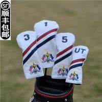 ☇♘ Ryder Cup event custom ไม้กอล์ฟไม้กอล์ฟ ฝาครอบหัว ฝาครอบหัว ฝาครอบพัตเตอร์ ฝาครอบเหล็ก