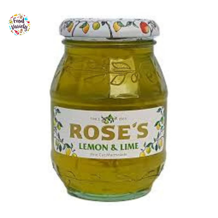 Rose's Lemon & Lime Fine Cut Marmalade 454g โรส แยมเลมอน และมะนาวตัด
