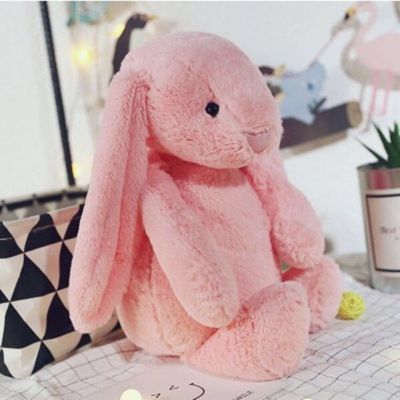 Cute Rabbit Soft Plush Toy Rabbit Stuffed Animal Kids Gift Doll Pendant Bunny Doll