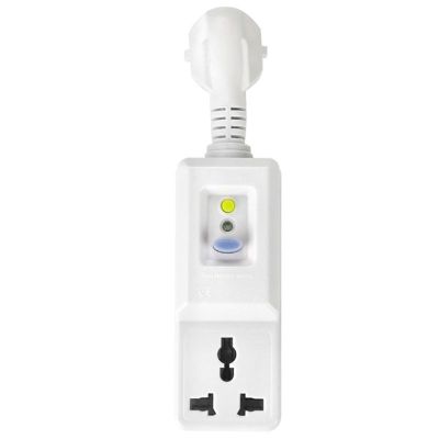 16A EU Safety RCD Plug Socket ADAPTER Home Circuit Breaker Cutout Plug Garden Power เครื่องมือสวิตช์การเดินทางใช้งานง่าย