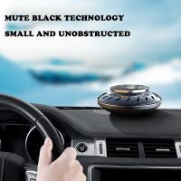 Solar Rotation Car Air Freshener Creative UFO Perfume Diffuser Essential Oil Aromatherapy Ornament Car Interior Accessories