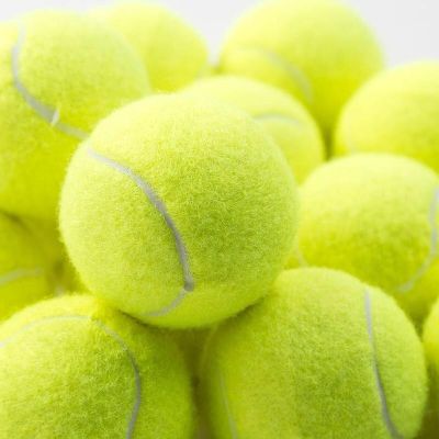 Professional Reinforced Rubber Tennis Ball Shock Absorber High Ball for Club School Training Elasticity Durable Training