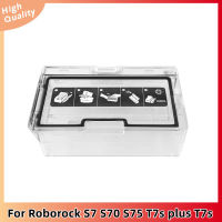 ถังขยะสำหรับ Roborock S7 S70 S75 T7s บวก T7s ฝุ่นกล่อง Hepa กรองอะไหล่หุ่นยนต์อุปกรณ์เสริมเครื่องดูดฝุ่น