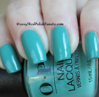 พร้อมส่ง OPI สี I’m on a Sushi Roll สีเขียวเทอควอยซ์ แท้ ?%