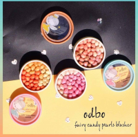 OD195 ปัดแก้มลูกกวาด odbo FAIRY CANDY PEARLS BLUSHER