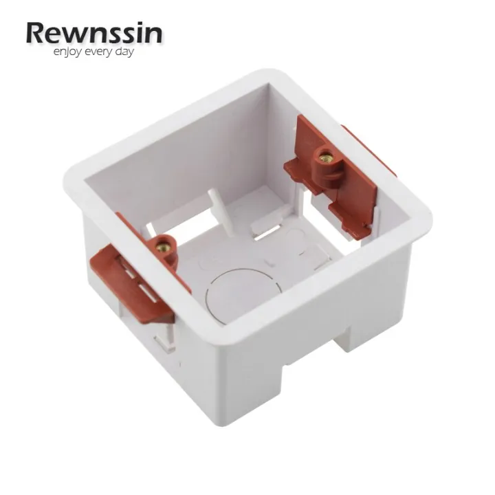 46Mm Depth Wall Sockets And Switches Cassette Dry Lining Box For Gypsum Board Drywall