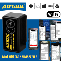 Autool OBOX Wifi OBD2 ELM327 for iOS/Android