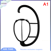 Aokago หมวกพลาสติกแบบตั้งที่แขวนวิกผมหมวก DIY ที่แขวนได้ที่วางไดร์แสดงผลแบบถอดออกได้