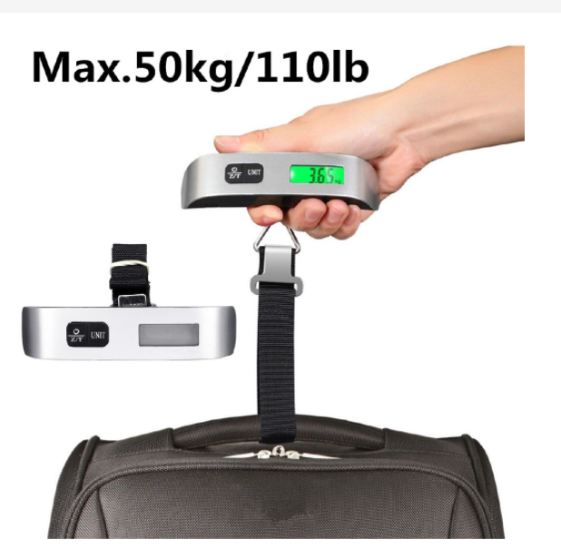 ELECTRONIC! Luggage Scale Travel Luggage Scale Bag Scale Timbang Beg Travel  Penimbang Beg Elektronik Up to 50kg Weight