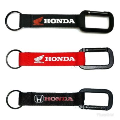 พวงกุญแจ​เกี่ยว​หู​กางเกง​ สาย​ยาว​ Honda ปีกนกและโลโก้ H