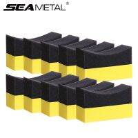 【CC】✁❀  5/10pcs Cleaning Sponge Set for Car Tire Wax Polishing Tyre Brushes Tools