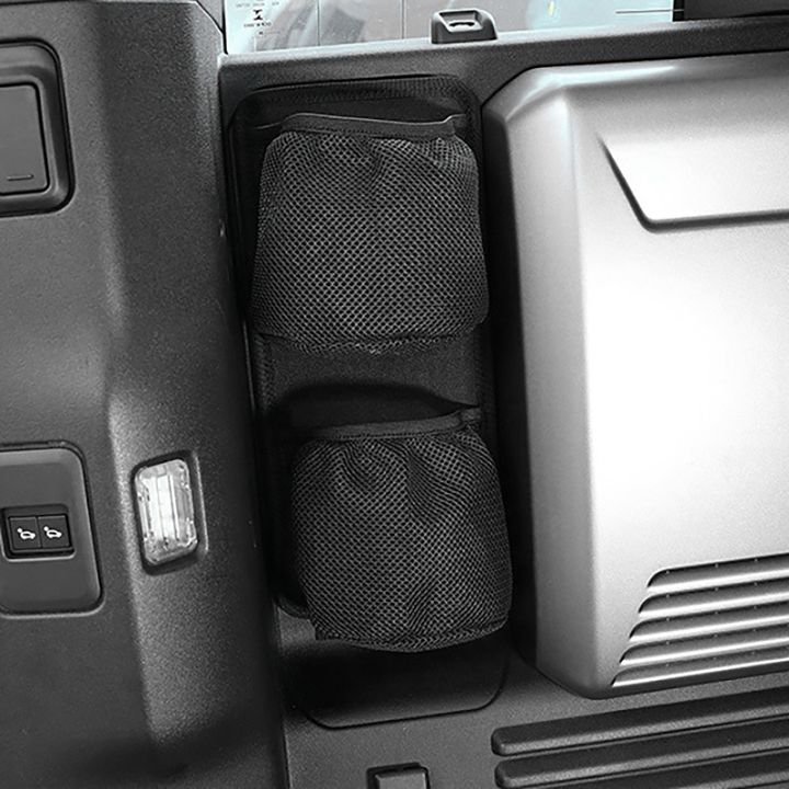 for-land-rover-defender-110-2020-car-styling-fabric-black-trunk-side-storage-mesh-bag-storage-bag-car-accessories