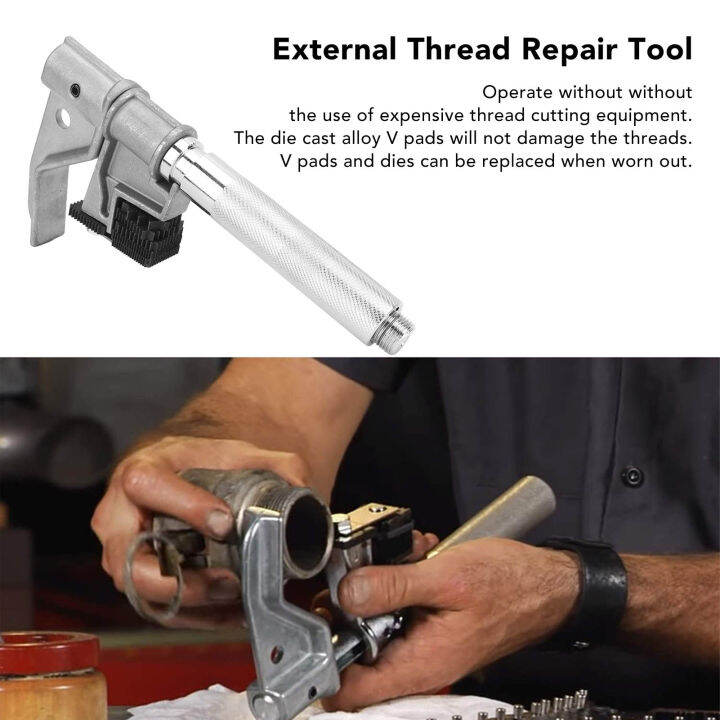 External Thread Repair Tool Outside Thread Chaser Good Rigidity