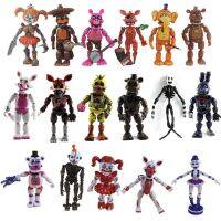 5-6 Buah Pada Lima Lima Seri Pelanggaran Keamanan Pvc Tokoh Aksi Bonnie Foxy FNAF Mainan Fazbear Beruang Boneka Mainan Untuk Hadiah Anak-Anak