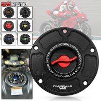 ☼ Motorcycle Accessories Fuel Tank Cap CNC Aluminum Quick Release Cover For DUCATI PANIGALE V4 Panigale V4