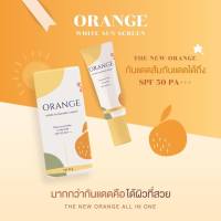 กันแดด ส้มแพ็คเกต ใหม่ล่าสุด? กันแดดส้ม?​ spf50 pa+++(ขนาด10 กรัม/1หลอด)