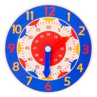 Children Montessori Wooden Clock Toys Hour Minute Second Cognition Colorful Clocks Toys for Kids Early Preschool Teaching Aids