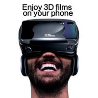 VRG Pro 3D VR แว่นตาเสมือนจริงเต็มหน้าจอภาพมุมกว้าง VR แว่นตากล่องสำหรับ5-7นิ้วมาร์ทโฟนแว่นตา