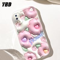 เคสโทรศัพท์มีลายคลื่น YBD สำหรับ Vivo Y91C Y1S Y85 V9 1727 1726 1820 1929ต้นกระบองเพชรน่ารักและรูปแบบกระต่ายวัสดุซิลิโคนกล้องปกป้องเต็มรูปแบบ