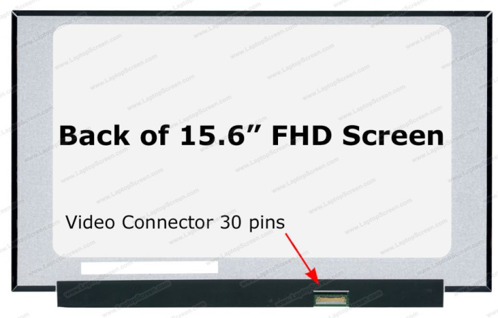 15.6 "BOE NT156FHM N61 V8.0 Dizüstü LED LCD Ekran Full FHD 1920*1080 Ince Yeni E - Foto 9