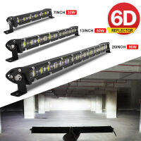 NAOEVO 6D LED Light Bar Off Road 7 13 20 DRL Fog Running Led Lights for Auto 4WD Boat A. Truck Led Work Light 30 60 90 W