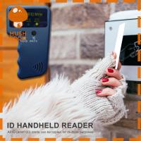 มือถือ125KHz เครื่องคัดลอก RFID เครื่องถ่ายเอกสาร ID นักเขียนการ์ดโปรแกรมเมอร์เครื่องอ่าน + กุญแจ