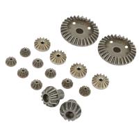 Upgrade Metal Gear 30T 16T 10T Differential Driving Gears for Wltoys 144001 12428 12429 12423 12429 RC Car Spare Parts