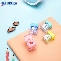 Deli 0574 1-hole Sharpener กบเหลาดินสอพกพา แบบมีฝาปิด แพคกล่อง 72 ชิ้น ยี่ห้อ Deli กบ เครื่องเหลาดินสอ ที่เหลาดินสอ