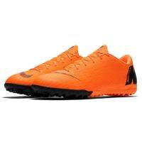 Nike รองเท้าฟุตบอลหญ้าเทียม Mercurial VaporX 12 Academy TF AH7384810 (Orange)