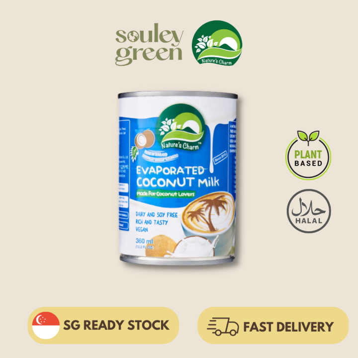[SG Ready Stock] Nature's Charm Evaporated Coconut Milk (360ML