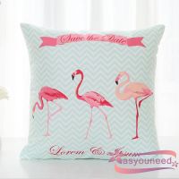 AydღHome Sofa Chair Decor Flamingo Pillowcase Throw Pillow
