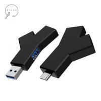 ZIAAN อะแดปเตอร์สำหรับคอมพิวเตอร์พีซีศูนย์กลางรูปทรง Y ของแล็ปท็อป USB USB ฮับตัวแยกเครื่องแยกพลังงานเครื่องแปลง3.0ตัวแยก USB Hub ตัวแยก USB USB-C ฮับขยาย USB