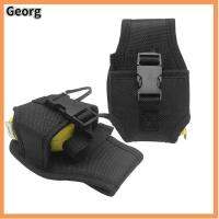 GEORG 1680D โพลีเอสเตอร์ กระเป๋าวัดเทป ใส่ได้ถึง7.5ม. และ7.5ม. กระเป๋าเครื่องมือช่างไฟฟ้า กระเป๋ายูทิลิตี้ ที่ยึดสายวัด สายพานเครื่องมือ