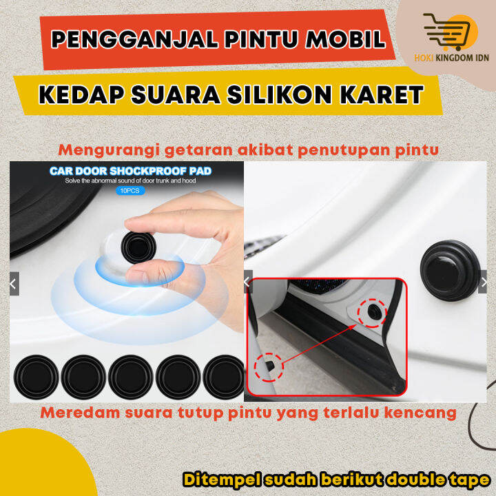 Bantalan Peredam Mobil Pintu Kap Bagasi / Karet Hitam | Lazada Indonesia